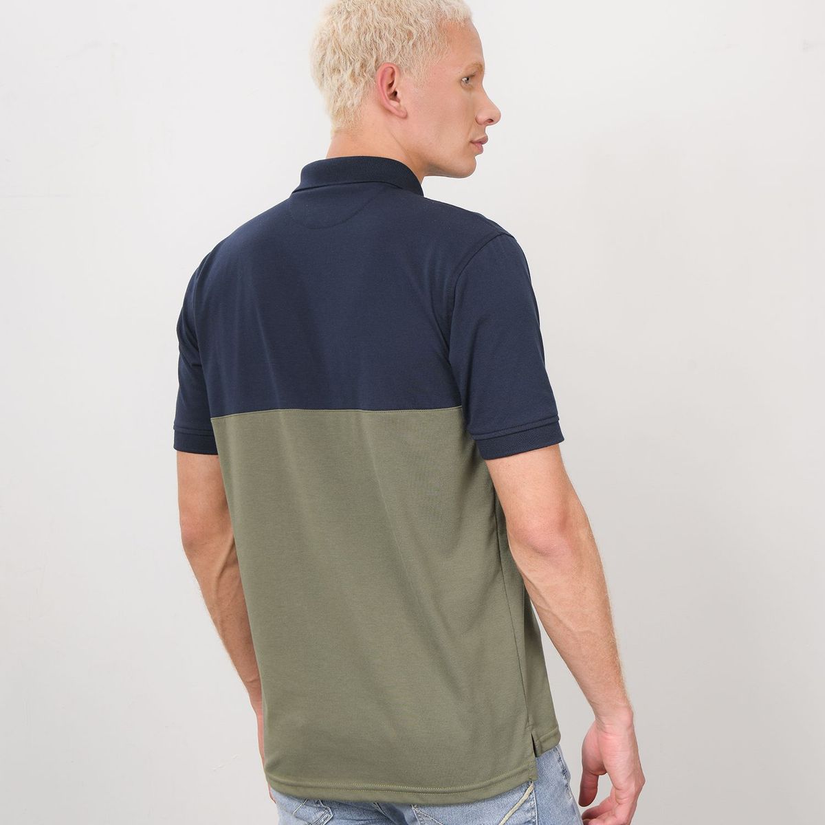 DENIMLAB - Camiseta polo Hombre Manga corta Slim de Algodón Denimlab