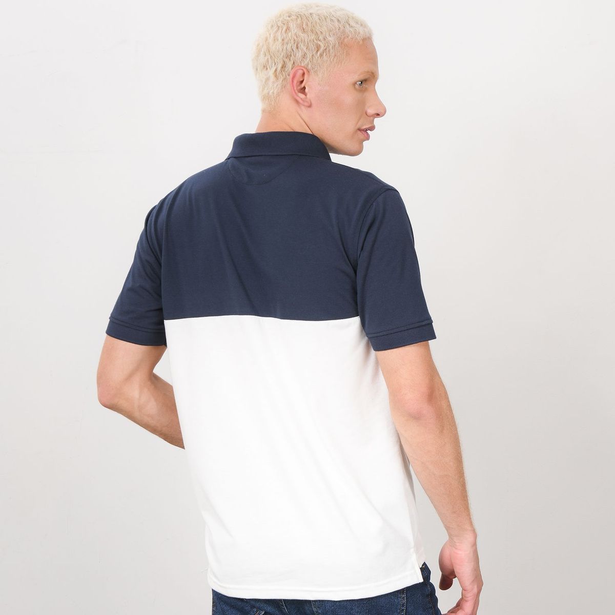 DENIMLAB - Camiseta polo Hombre Manga corta Slim de Algodón Denimlab