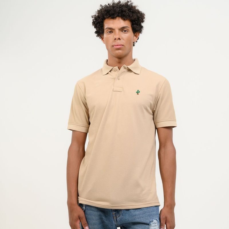 BEARCLIFF - Camiseta polo Hombre Manga corta de Algodón Bearcliff