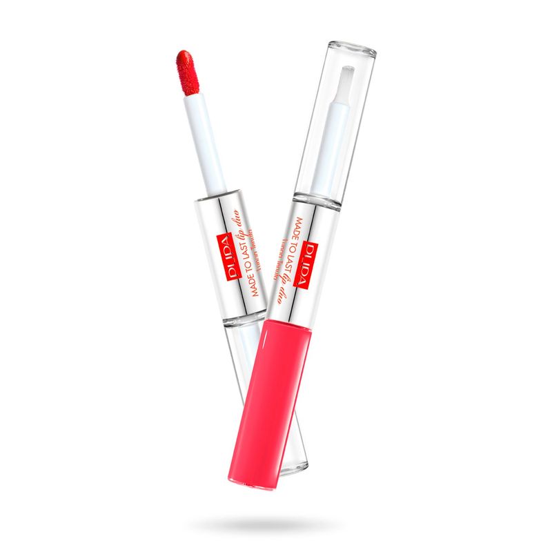 PUPA - Brillo Labial Made To Last Lip Duo Coral Sunrise PUPA 4 ml