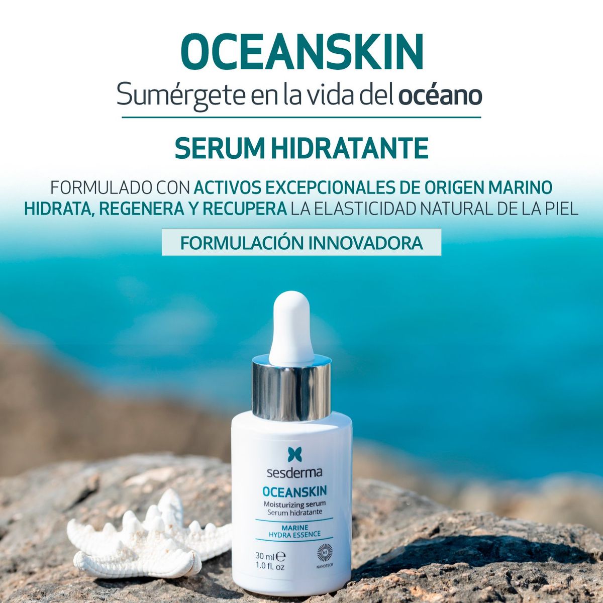 SESDERMA - Sérum HIDRATANTE FACIAL OCEANSKIN Sesderma Para Todo tipo de piel 30 ml