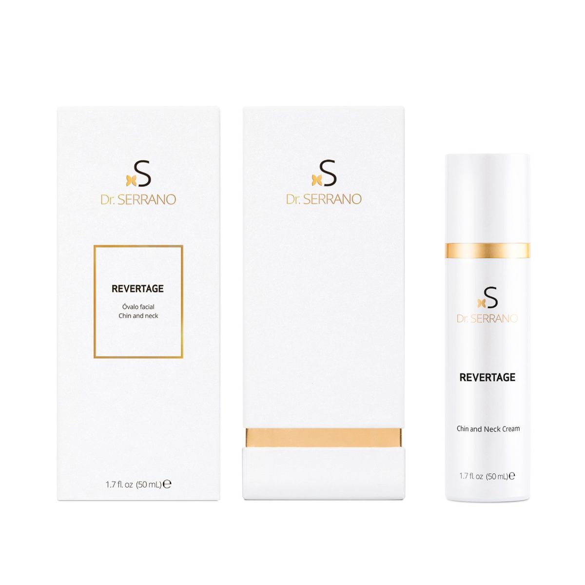 SESDERMA - Hidratante facial OVALO FACIAL Y CUELLO ANTIEDAD REVERTAGE DR. SERRANO Sesderma Para Todo tipo de piel 50 ml