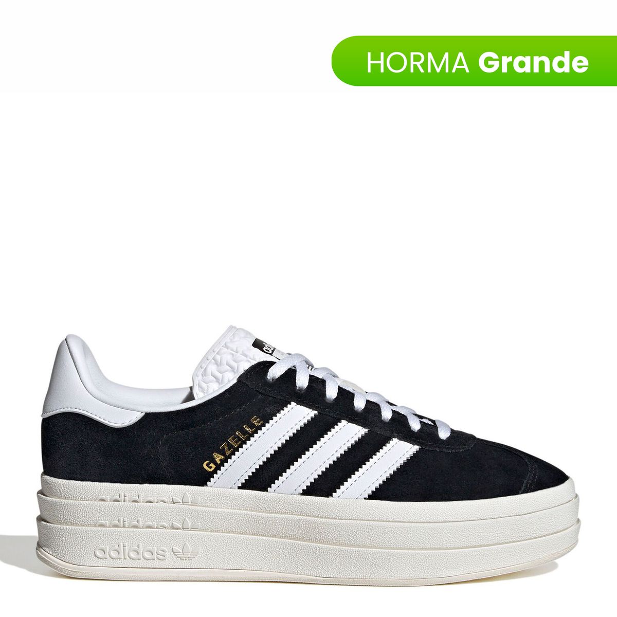 ADIDAS ORIGINALS - Tenis Adidas Originals Mujer Moda Gazelle Bold W Horma Grande
