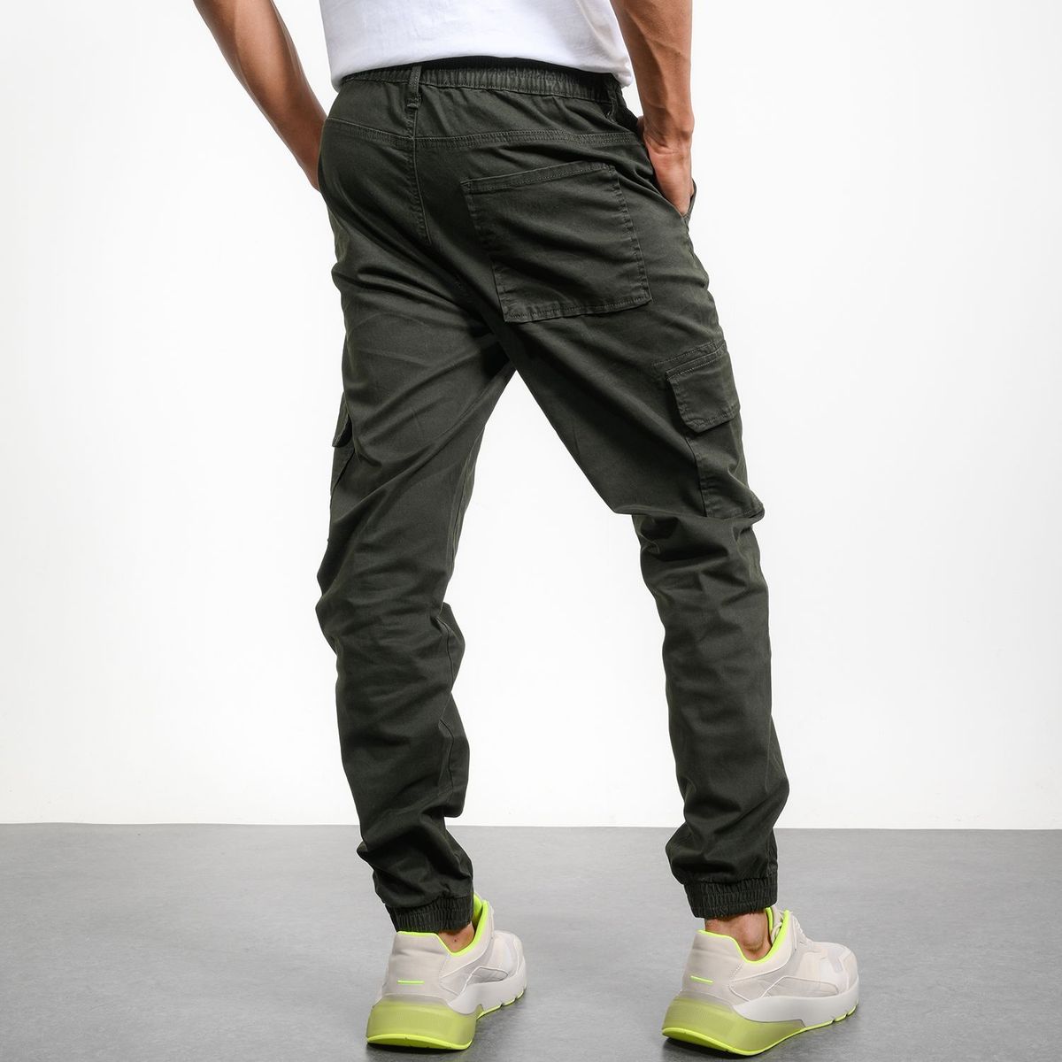 ECKO - Pantalon cargo Jogger para Hombre de Algodón ECKO