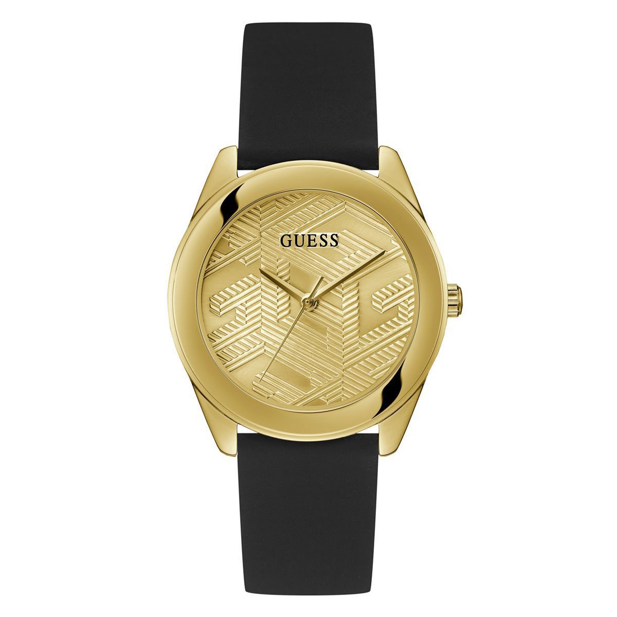 GUESS - Reloj Guess Mujer Cubed. Reloj Silicona Negro GW0665L1