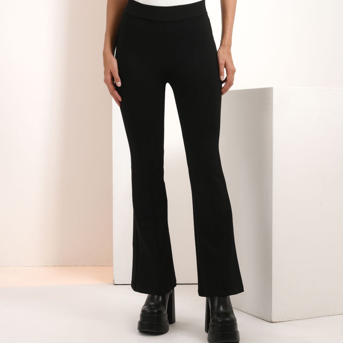 MOSSIMO - Leggins Flare para Mujer Mossimo