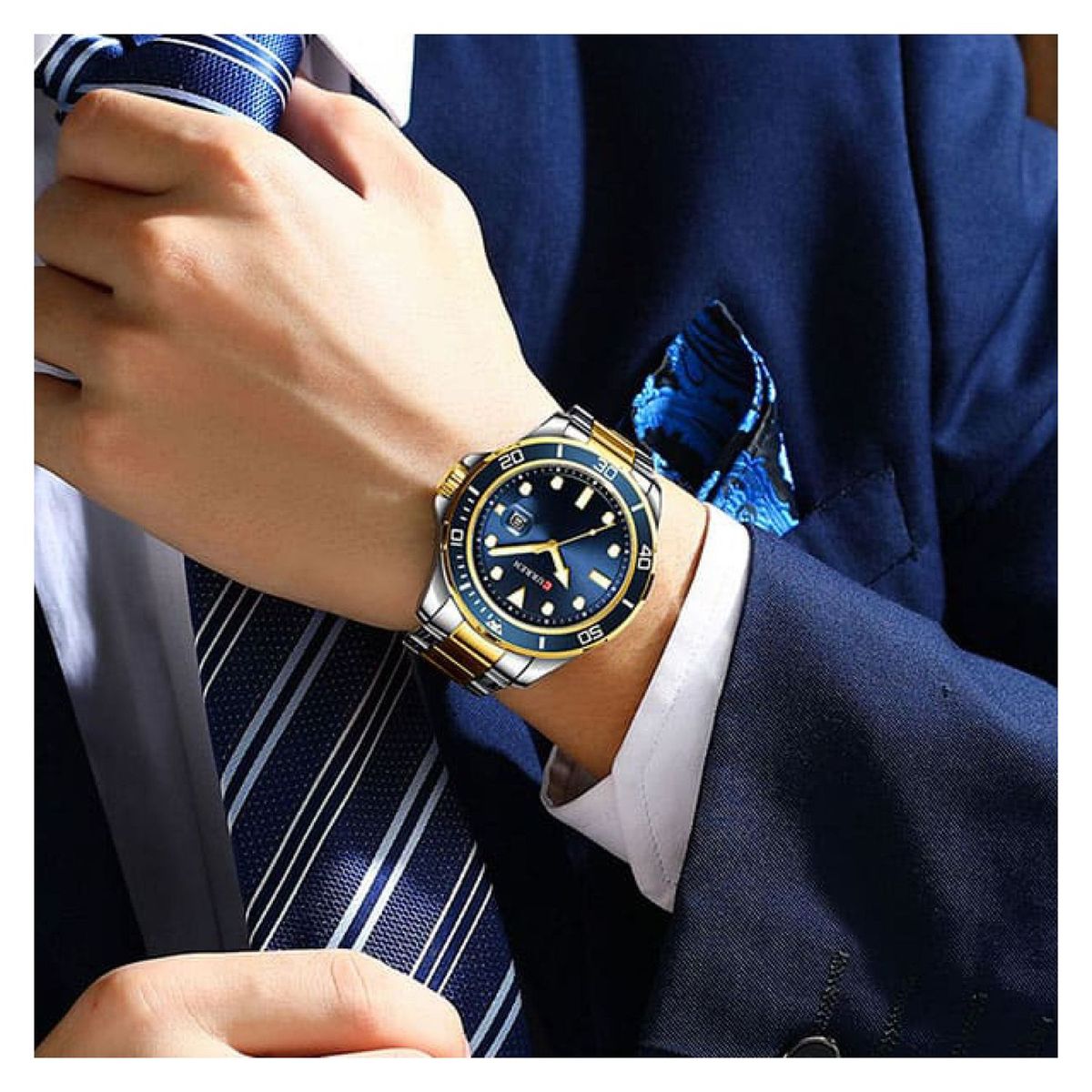 CURREN - Reloj  Hombre Curren Análogo