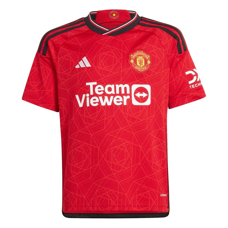 ADIDAS - Camiseta de fútbol Manchester United para niños Adidas