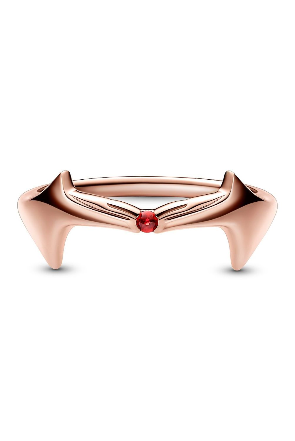 PANDORA - Anillo Pandora Bruja Escarlata de Marvel Recubrimiento en Oro Rosa