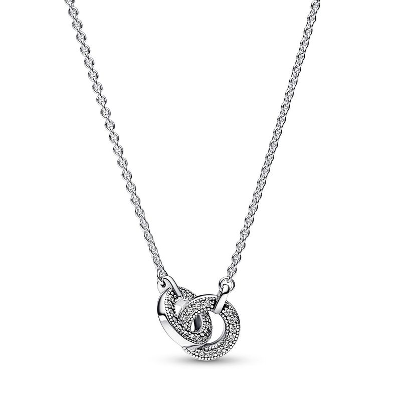 PANDORA - Collar Pandora Entrelazado en Plata Esterlina