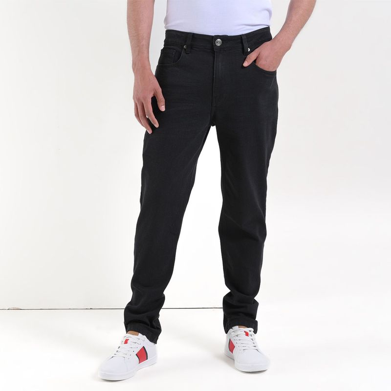 BASEMENT - Jean 5 Bolsillos Hombre Skinny de Algodón Basement