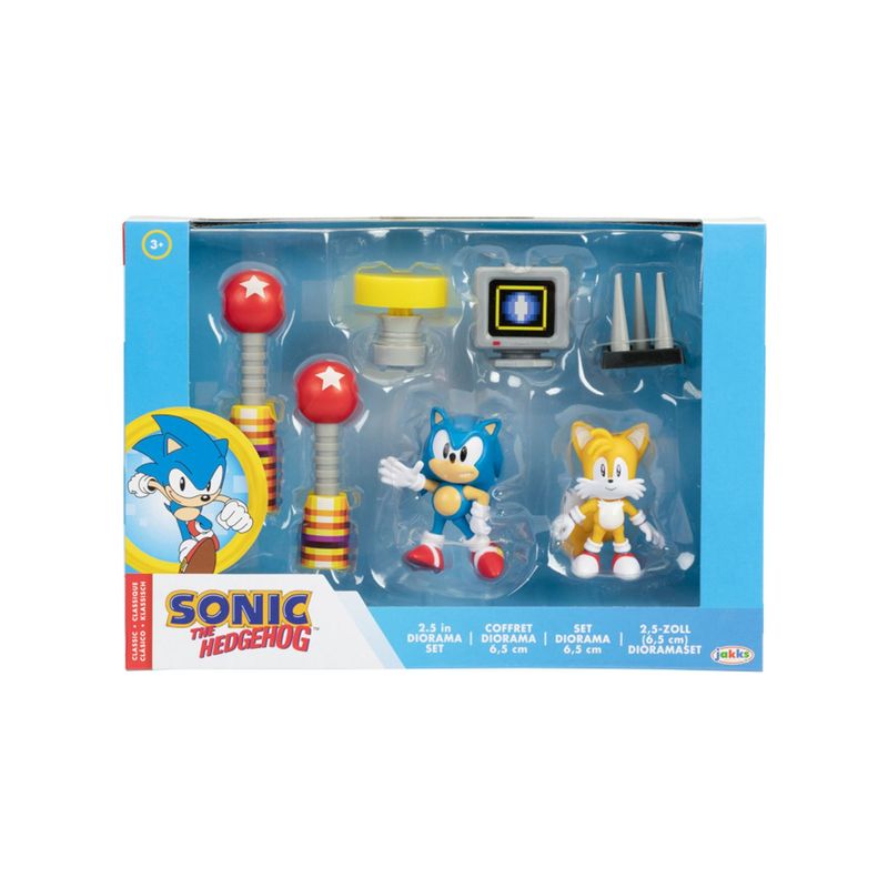  - Sonic Set Diorama Figs. Acción 2,5"