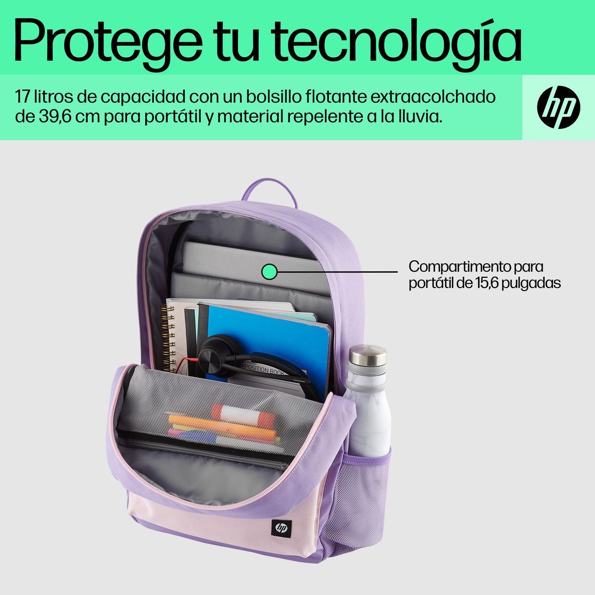 HP - Morral HP Campus Lavender (7J597AA)