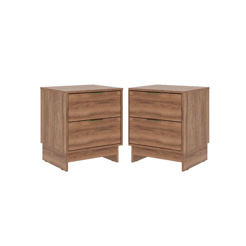 BERTOLINI - Set x2 Mesas de noche Maui Bertolini