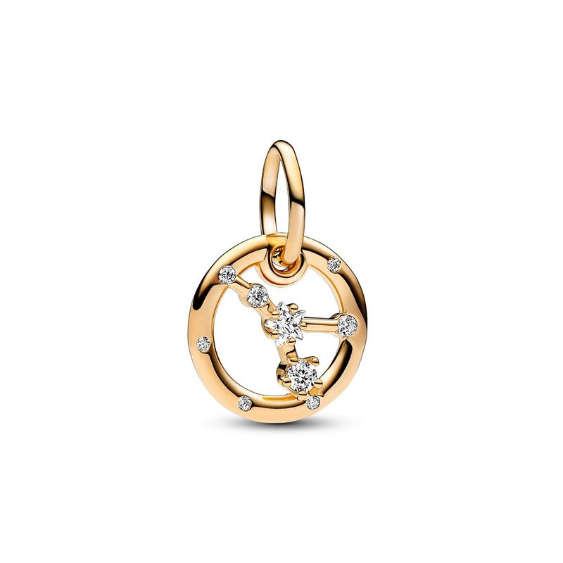 PANDORA - Charm Pandora Zodiaco Cáncer Recubrimiento en Oro
