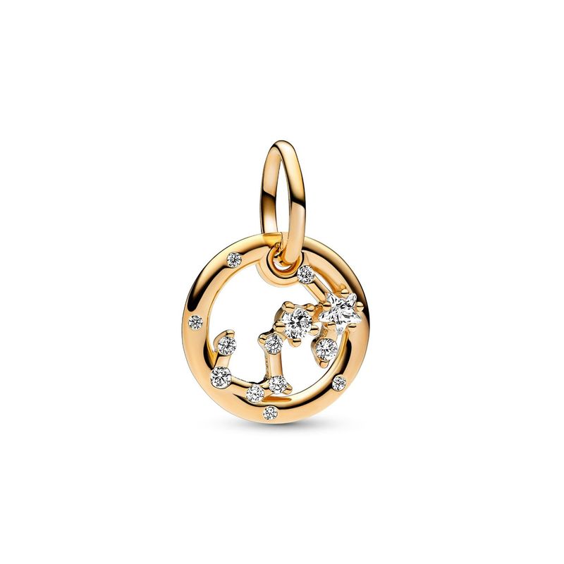 PANDORA - Charm Pandora Zodiaco Escorpio Recubrimiento en Oro