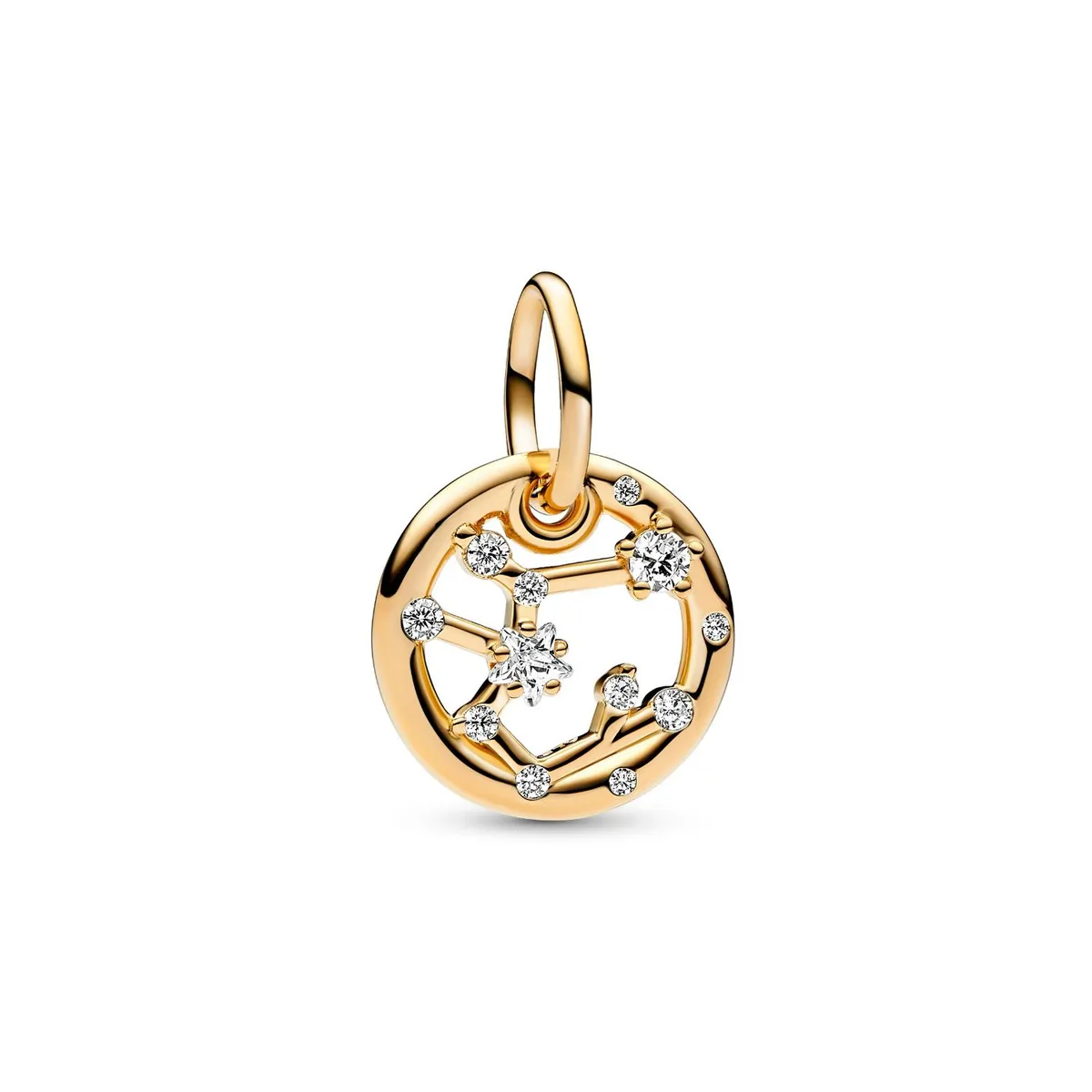 PANDORA - Charm Pandora Zodiaco Sagitario Recubrimiento en Oro