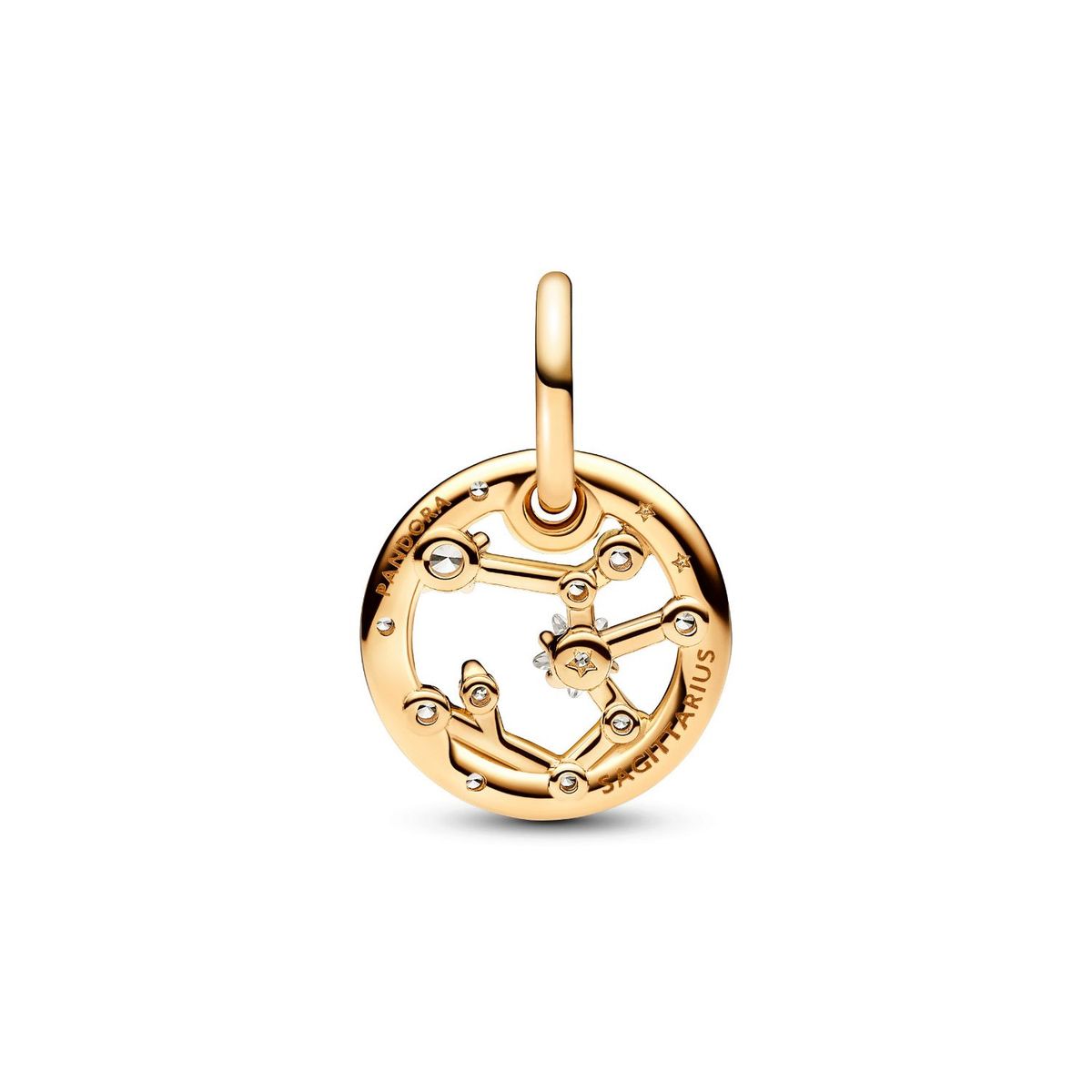 PANDORA - Charm Pandora Zodiaco Sagitario Recubrimiento en Oro