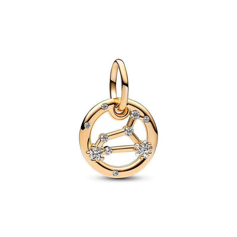 PANDORA - Charm Pandora Zodiaco Leo Recubrimiento en Oro