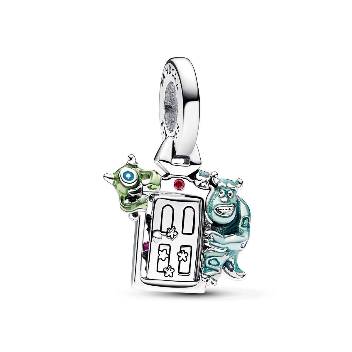 PANDORA - Charm Pandora Puerta de Monsters, Inc. de Disney Pixar Plata Esterlina