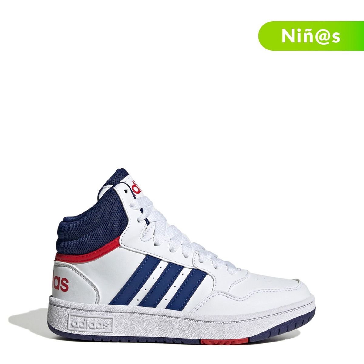 ADIDAS - Tenis para Niños Adidas Hoops Mid