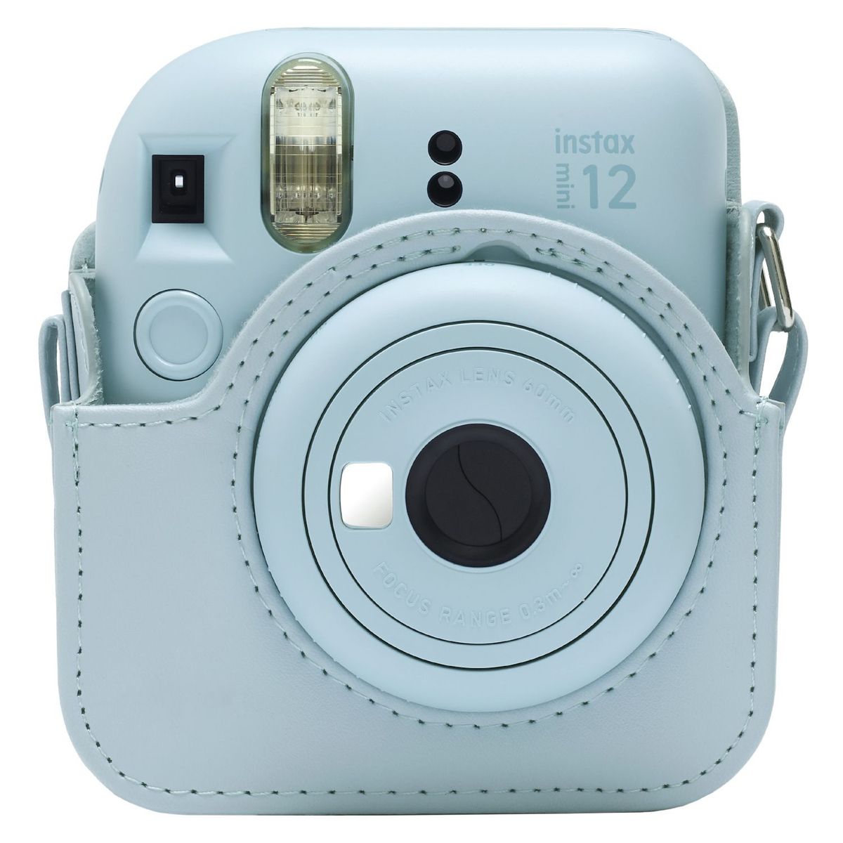 FUJIFILM - Combo Fujifilm Cámara Instax Mini 12 + Estuche Color + Paquete x10 Fotos instax mini borde blanco