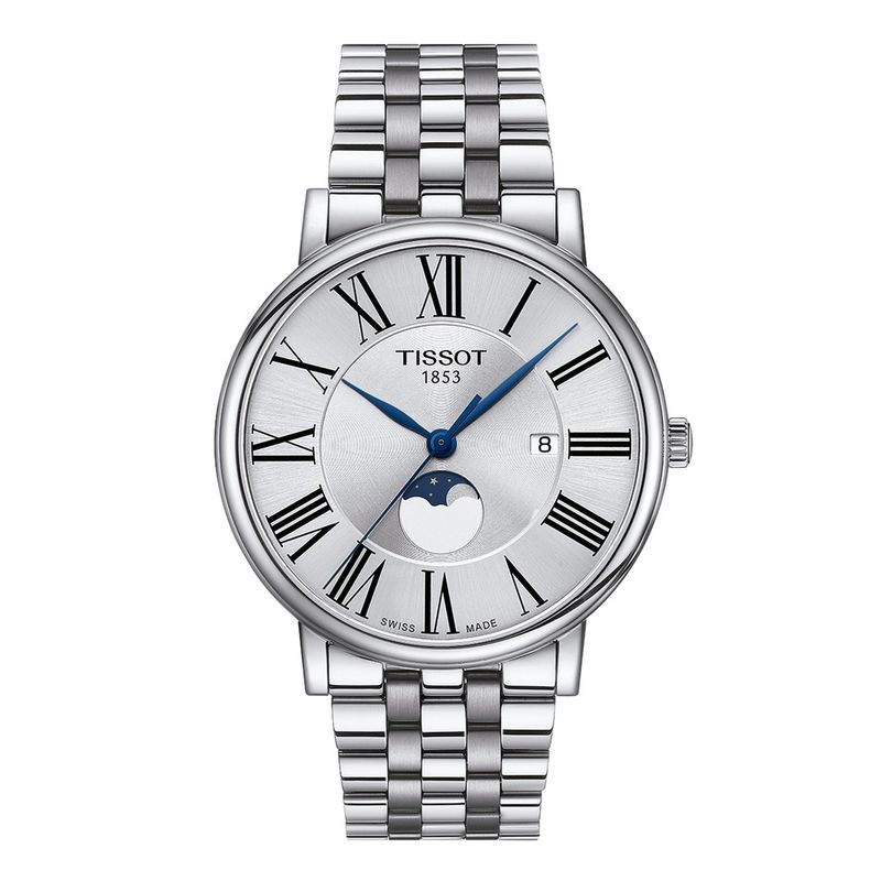 TISSOT - Reloj Tissot para Hombre Carzon Premium Gent Moonphase 