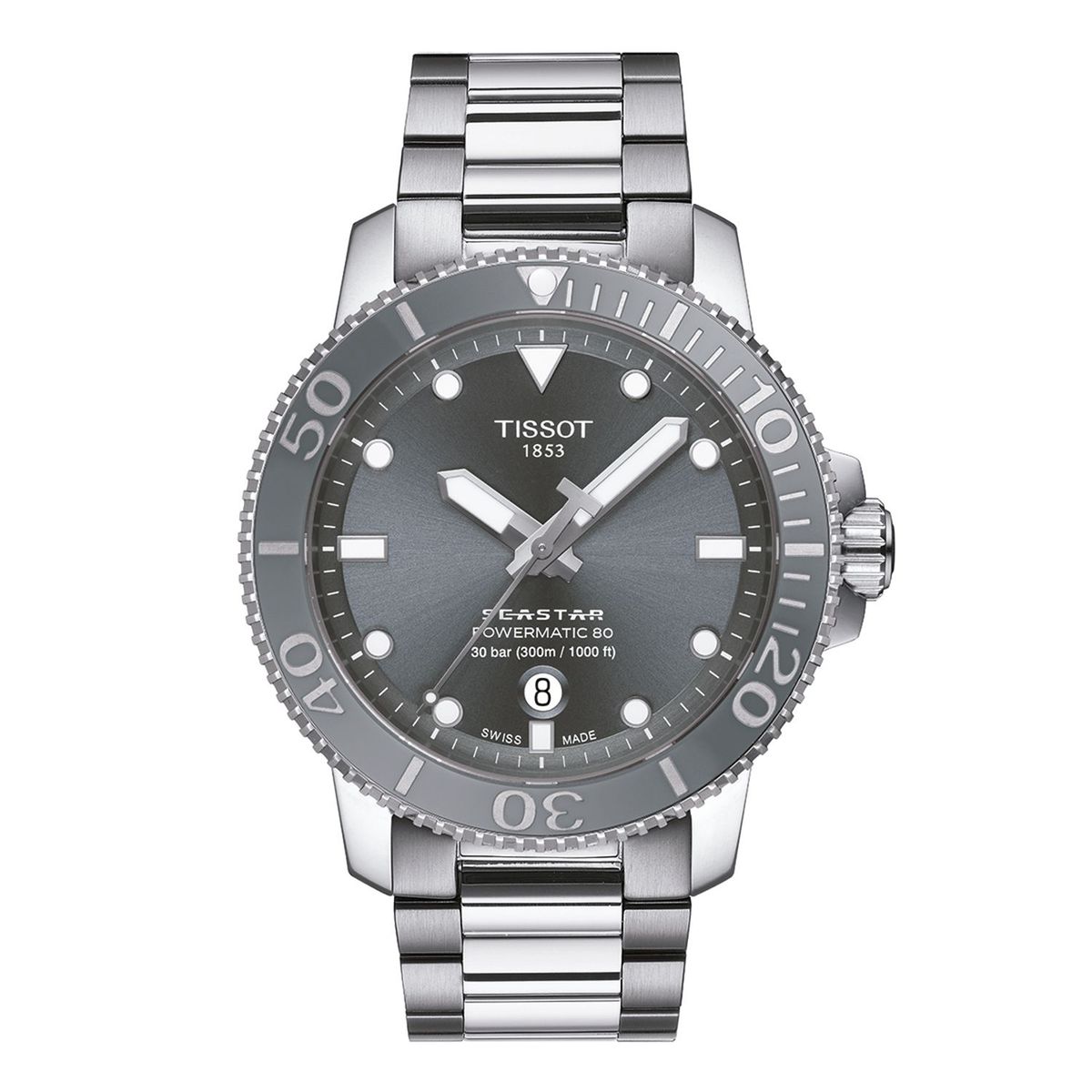 TISSOT - Reloj Tissot para Hombre Seastar 1000 Powermatic 80 
