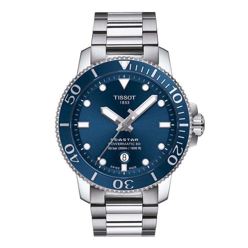 TISSOT - Reloj Tissot para Hombre Seastar 1000 Powermatic 80 