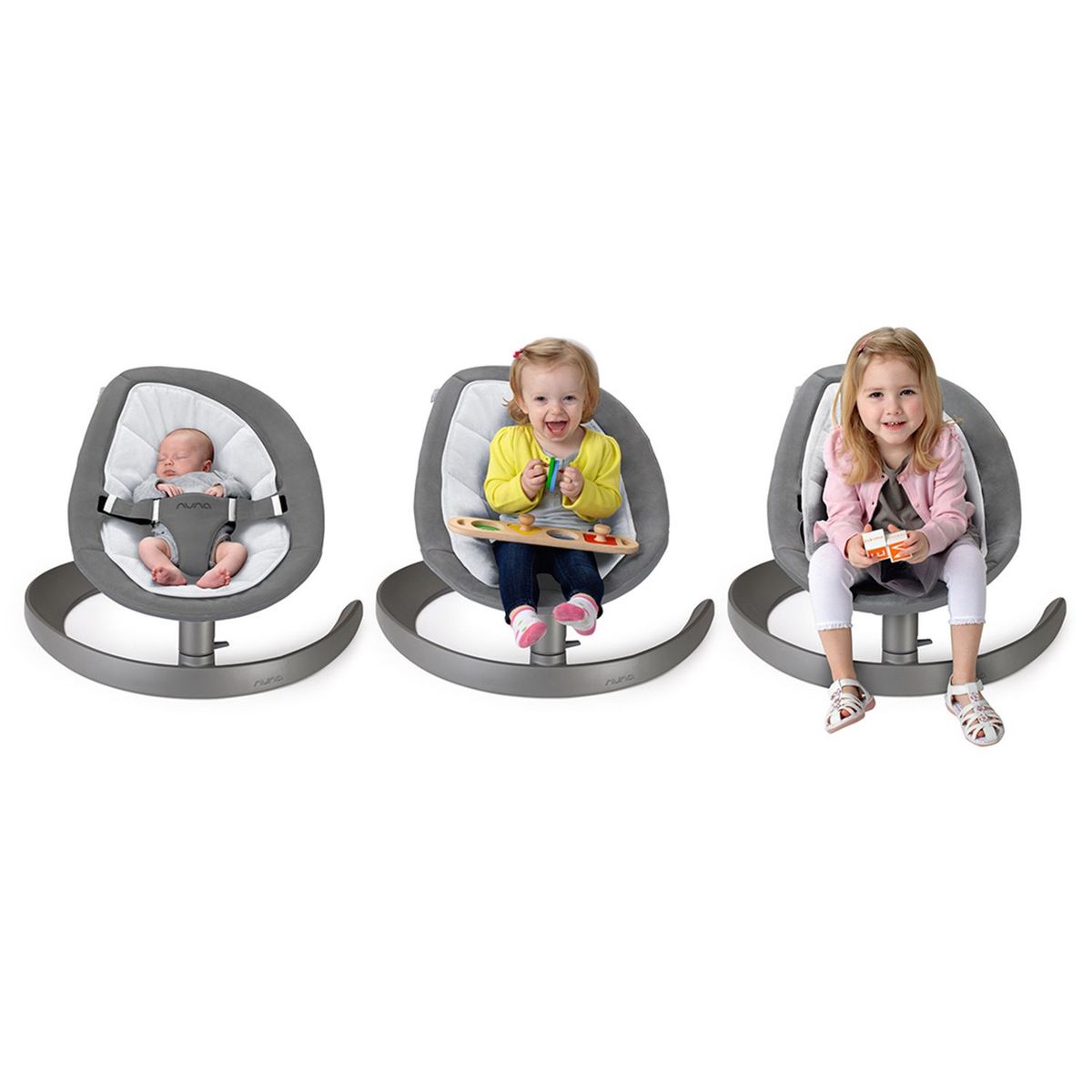 NUNA - Silla Mecedora Bebe Nuna Leaf Grow