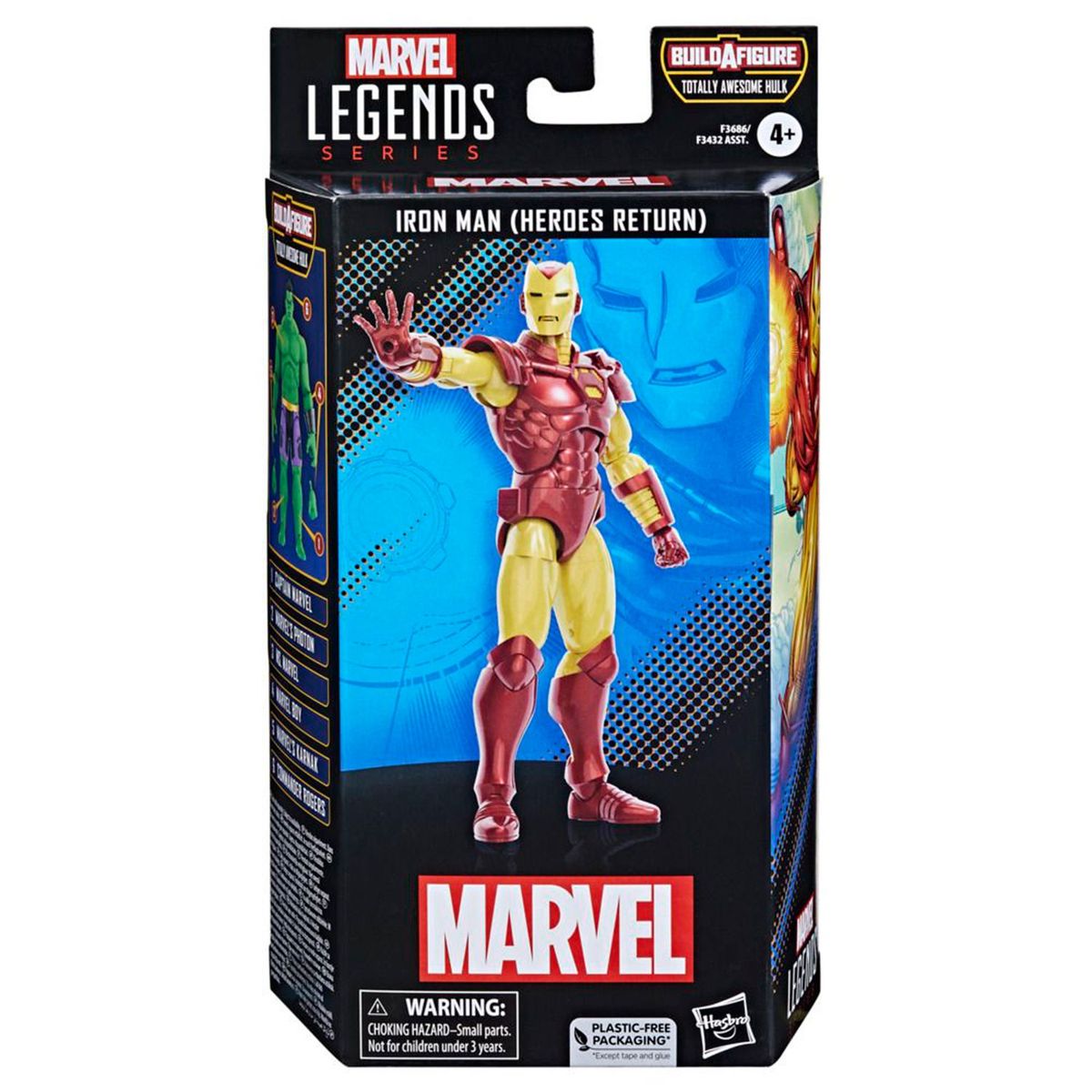 MARVEL - Figura de Acción Marvel Legends Series Iron Man (Heroes Return)