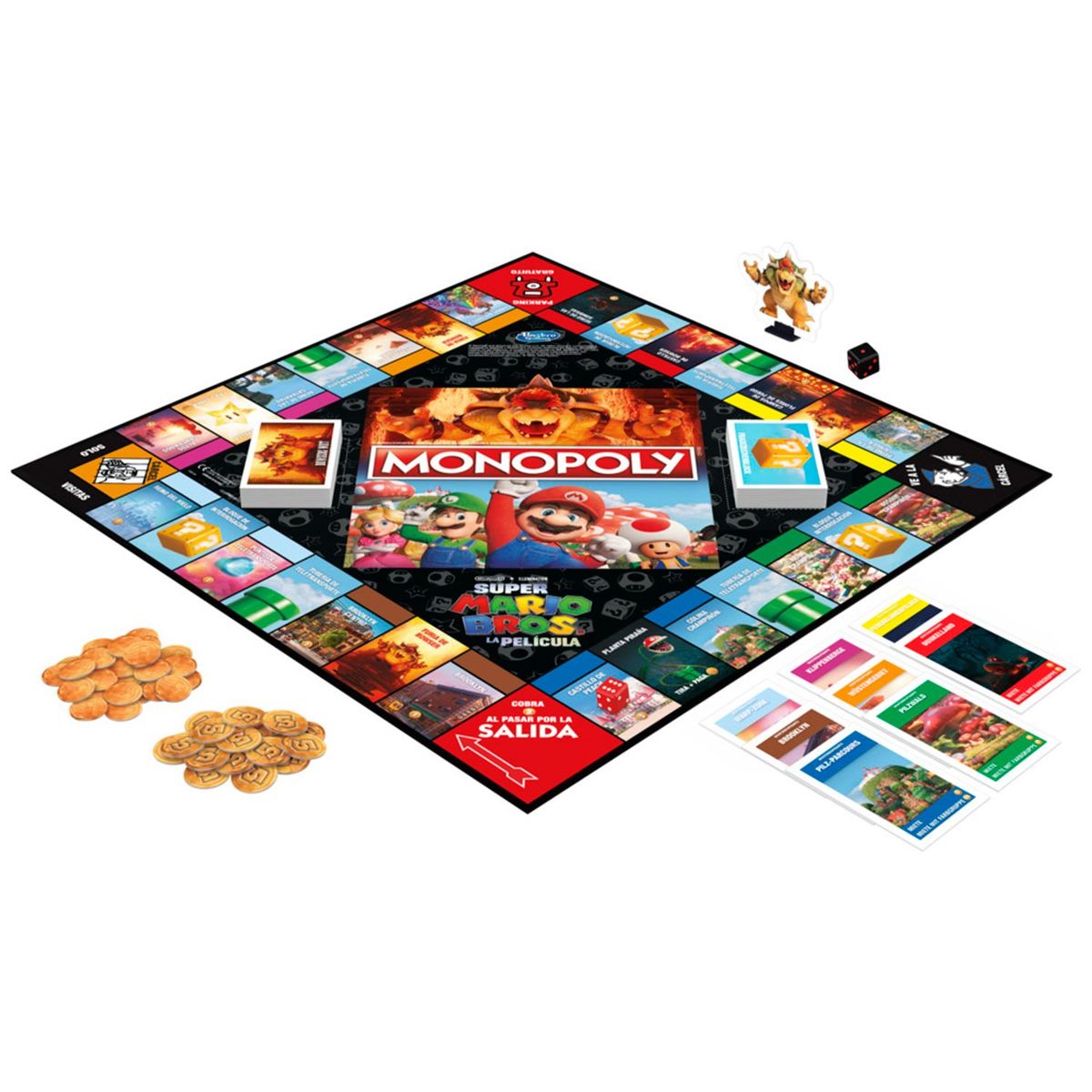 HASBRO - Juego De Mesa Monopoly The Super Mario Bros