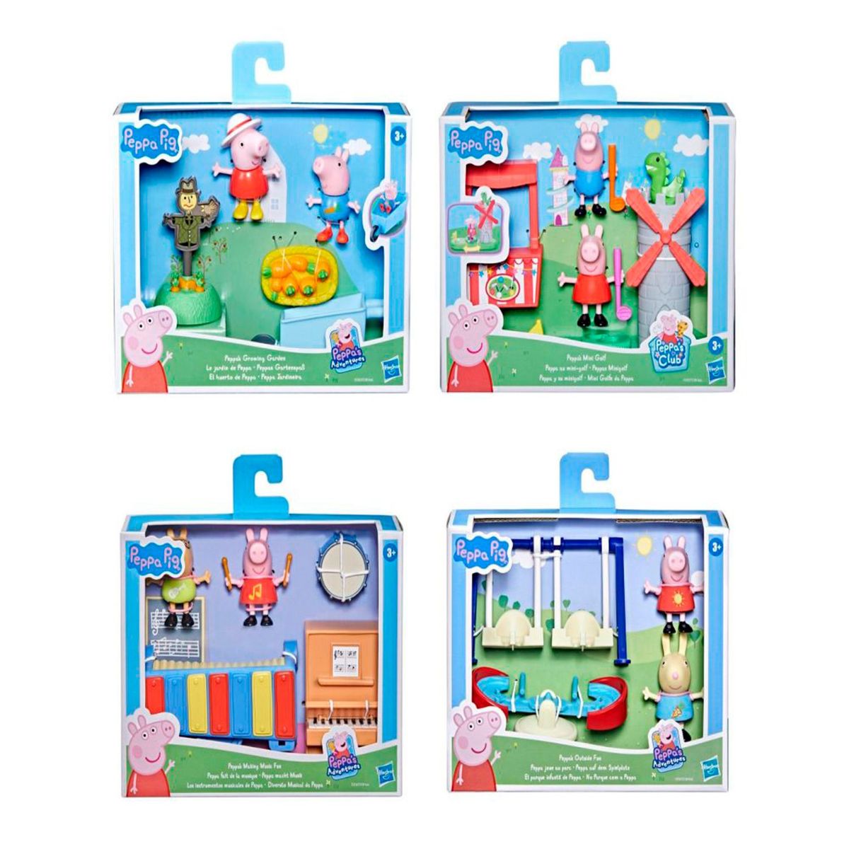 PEPPA PIG - Muñeca Peppa Pig Peppa Moments Surido: Producto Aleatorio