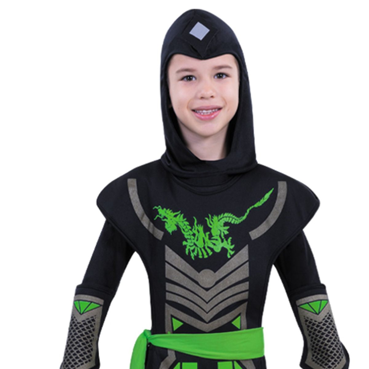 FANTASTIC NIGHT - Disfraz para niño guerrero dragón fantasía terror