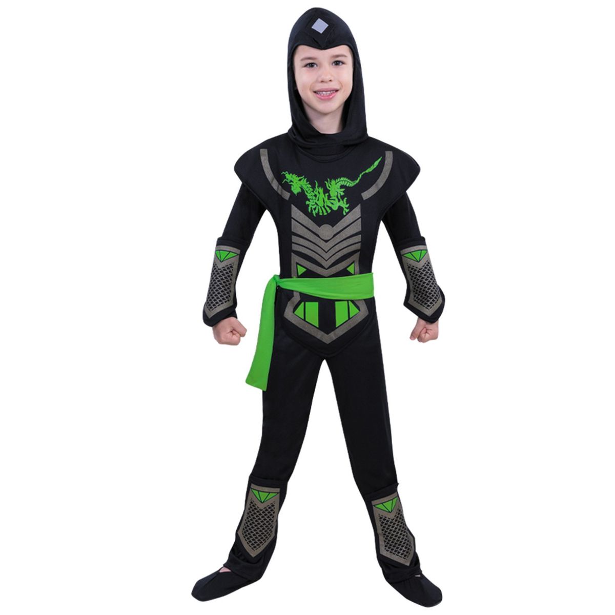 FANTASTIC NIGHT - Disfraz para niño guerrero dragón fantasía terror