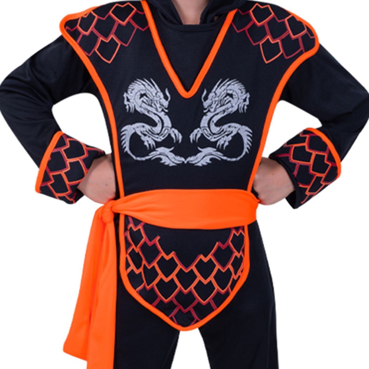 FANTASTIC NIGHT - Disfraz para niño ninja combate fantasía terror