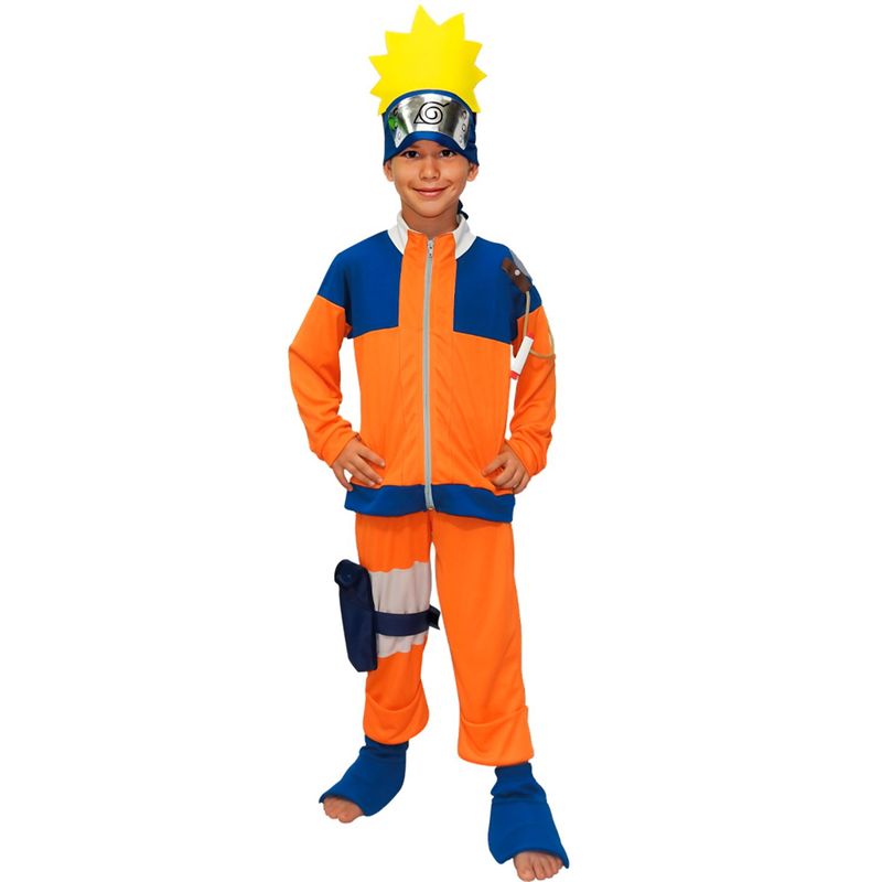 FANTASTIC NIGHT - Disfraz infantil Disfraz para niño Naruto anime fantasía