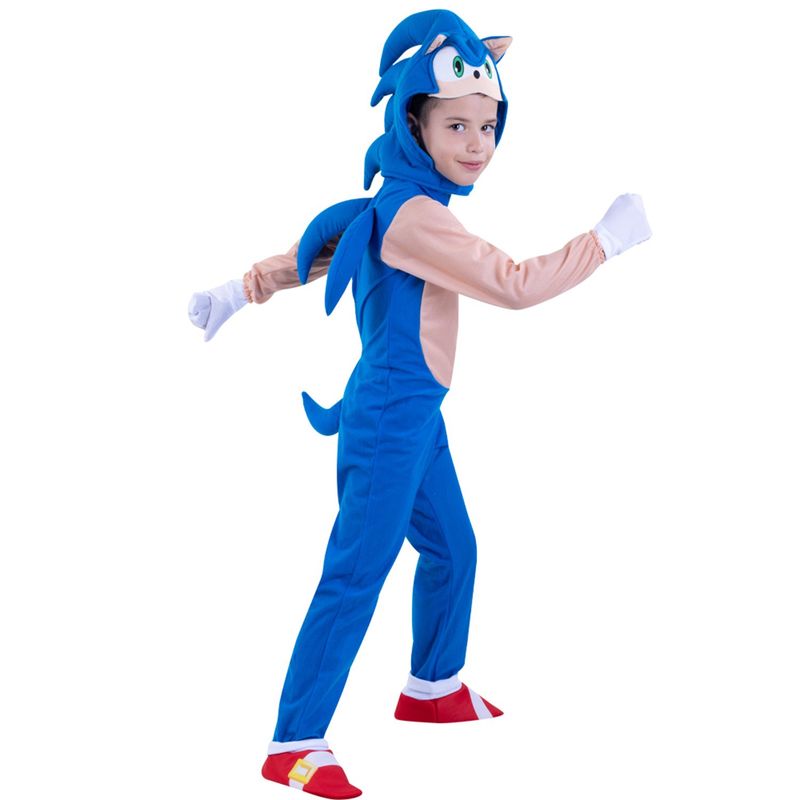 FANTASTIC NIGHT - Disfraz infantil Disfraz para niño Sonic Fantasía