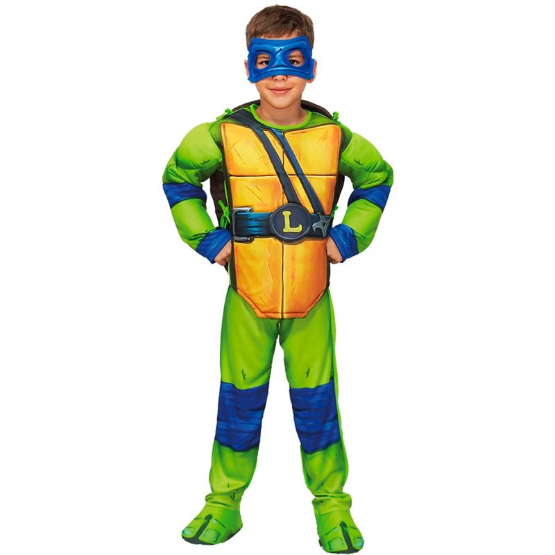 FANTASTIC NIGHT - Disfraz para Niño Leonardo tortuga Ninja 