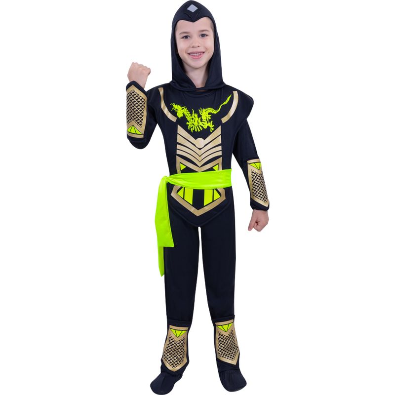 FANTASTIC NIGHT - Disfraz para niño Rey ninja Anime  Terror