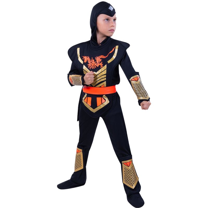 FANTASTIC NIGHT - Disfraz infantil Disfraz para niño rey ninja anime terror