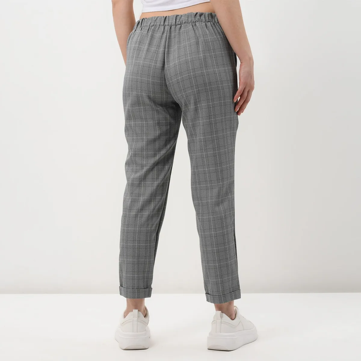 SYBILLA - Pantalón Mom Fit para Mujer Tiro alto SYBILLA