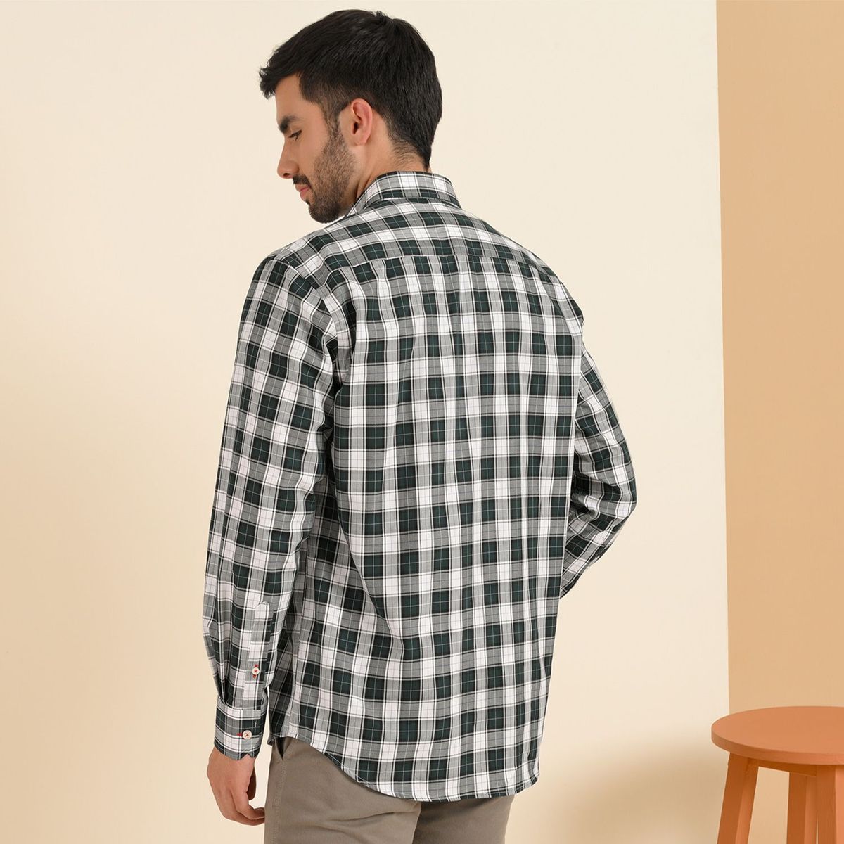 UNIVERSITY CLUB - Camisa para Hombre Manga larga University Club