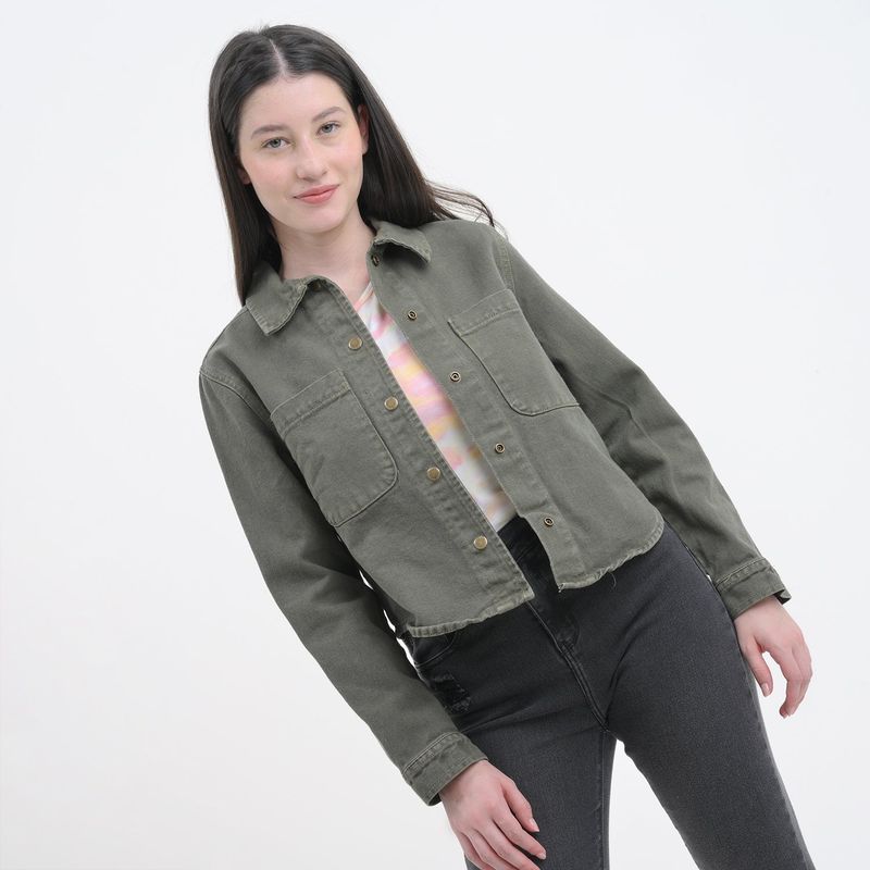 ELV - Chaqueta para Niña en Algodón ELV