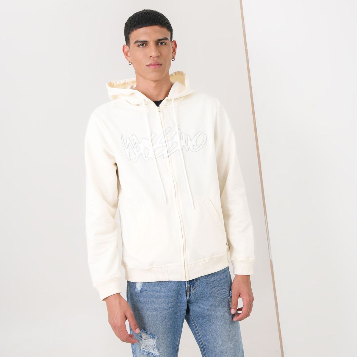 MOSSIMO - Hoodie para Hombre con Logo Mossimo