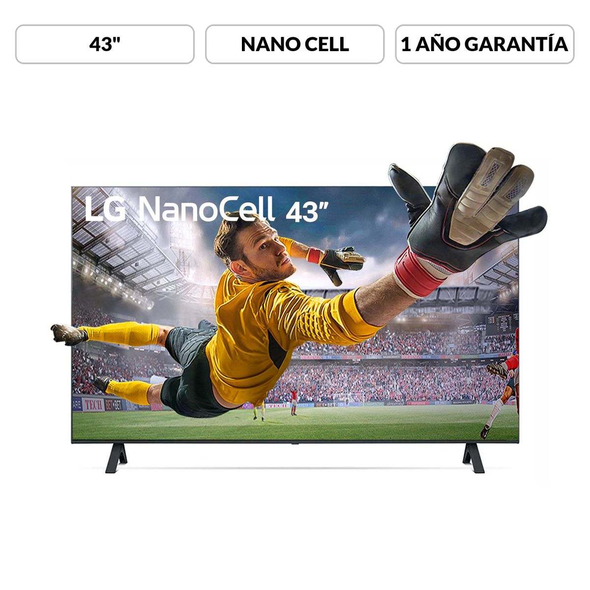 LG - Televisor LG NANO CELL | 43 pulgadas 4K Ultra HD | Smart TV