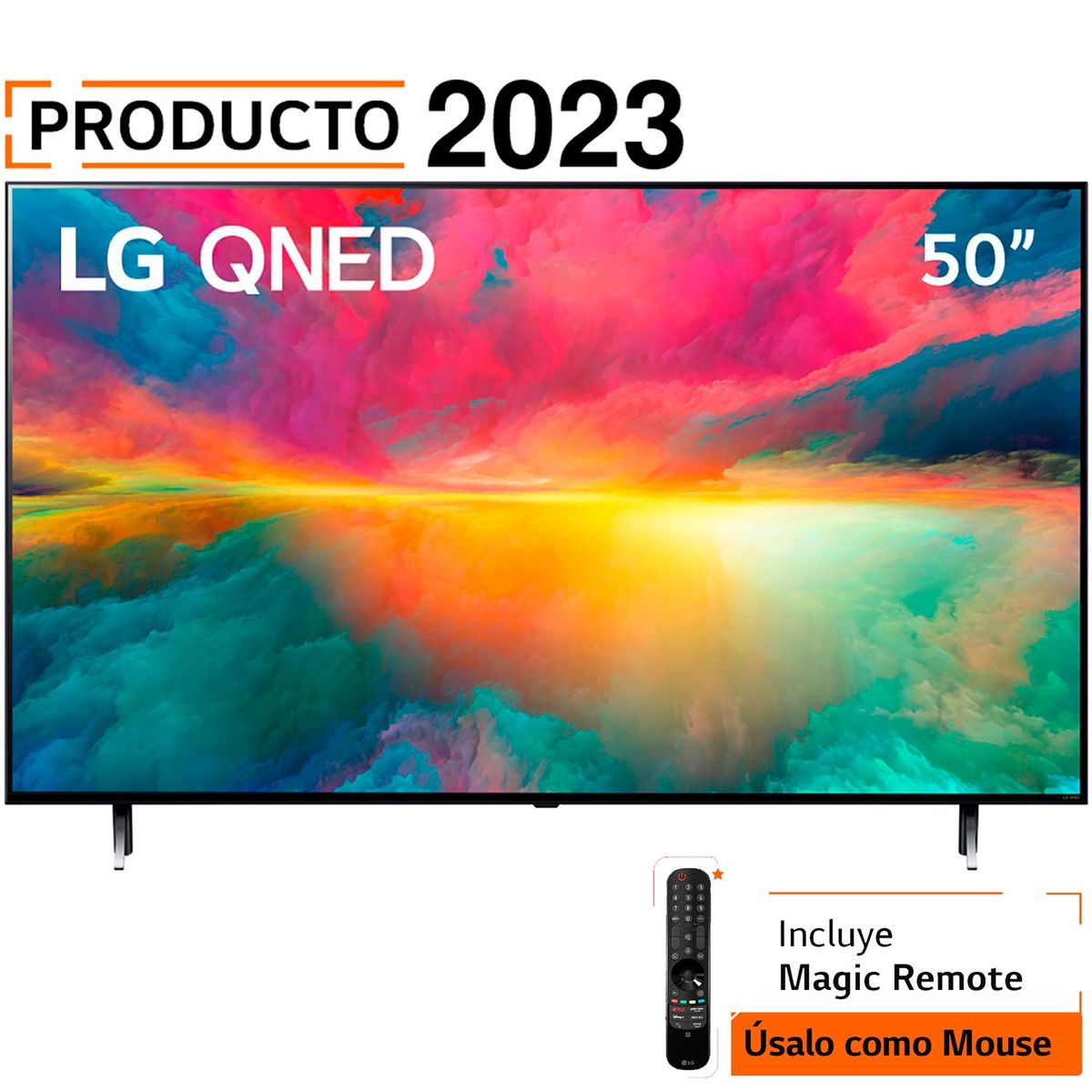 LG - Televisor LG QNED | 50 pulgadas 4K Ultra HD | Smart TV
