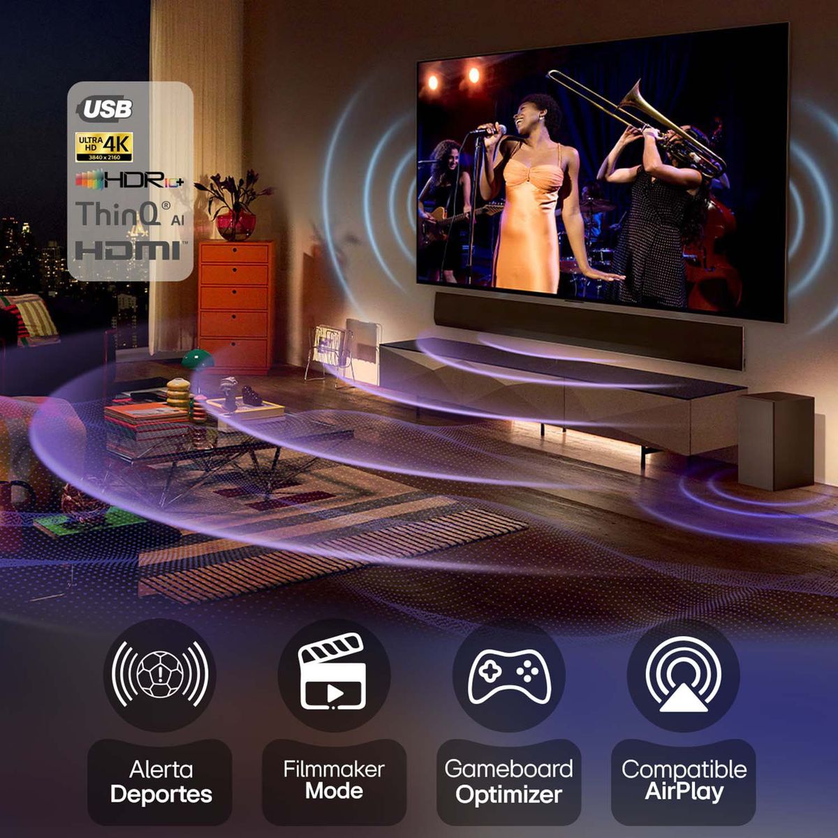 LG - Televisor LG OLED | 65 pulgadas 4K Ultra HD | Smart TV