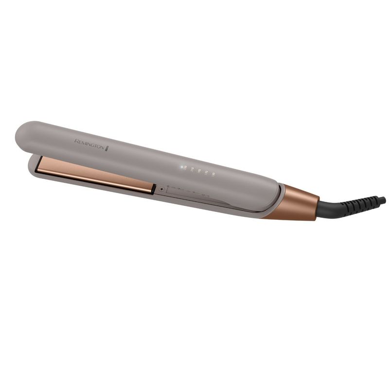 REMINGTON - Plancha para cabello Remington con Colágeno y Biotina, plancha alisadora para el pelo con placas en cerámica