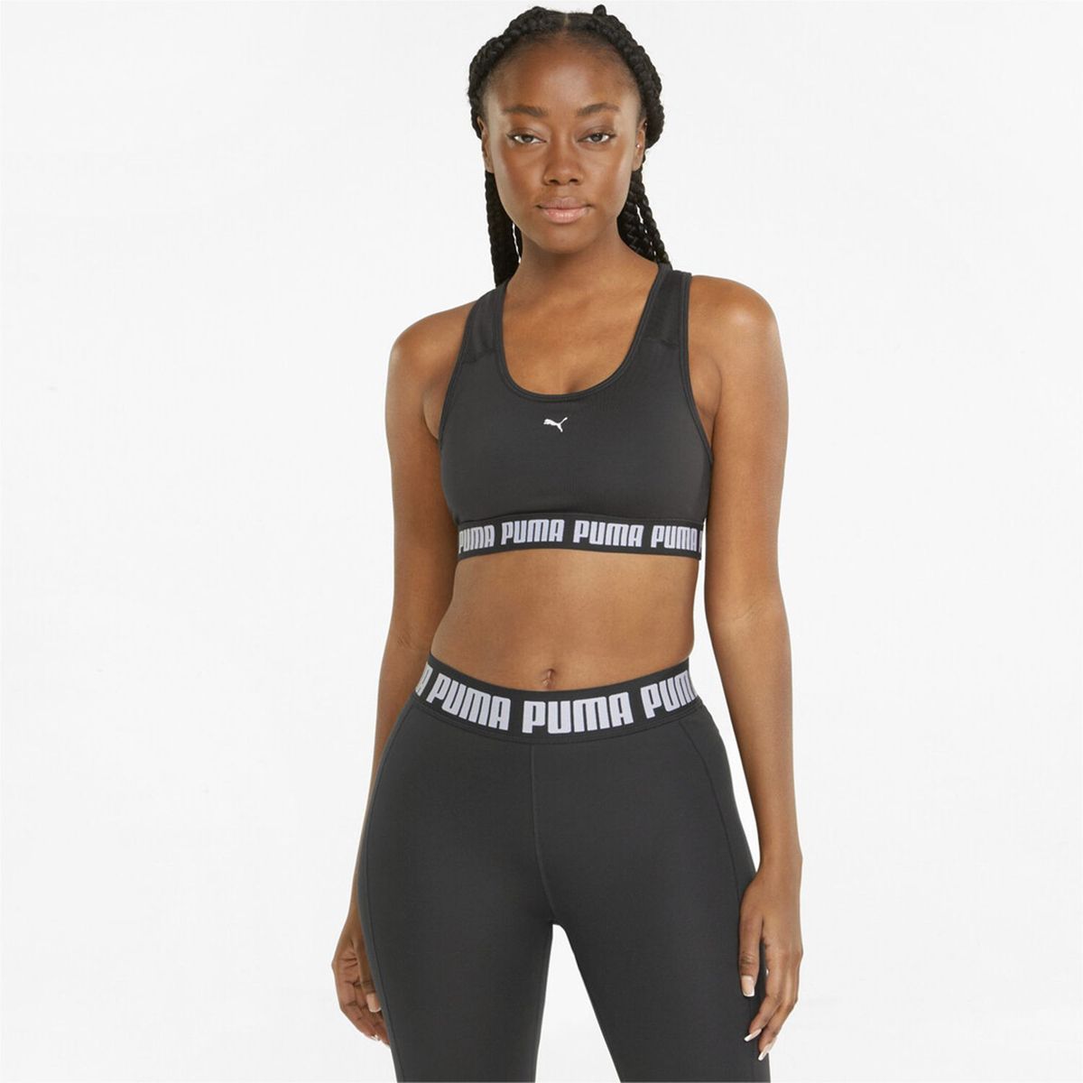 PUMA - Top Deportivo Soporte Bajo Puma Gimnasio y ejercicio